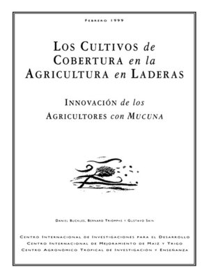 cover image of Los cultivos de cobertura en la agricultura en laderas